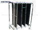 CE PCB Handling Equipment 3 Layers Anti Static 4 Wheels Moving SMT Turnover Cart