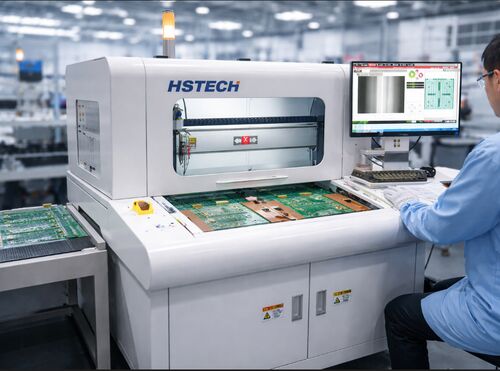 Latest company blogs about High Precision PCB Router Machine: Improving PCB Depaneling Efficiency in Modern SMT Production Lines