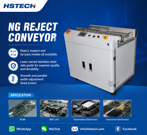 Latest company blogs about Ergonomic Variable-Speed NG PCB Separation Conveyor Hits Market from Hansome Technology