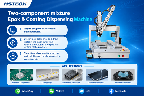 Latest company blogs about New Table‑Top Two‑Component AB Glue Dispensing Machine Released for Precision Industrial Adhesive Applications