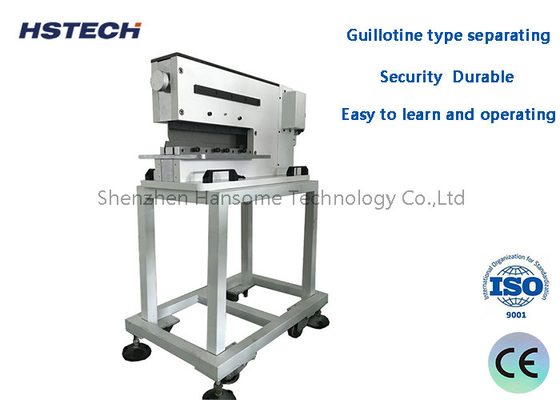 Security Durable Easy To Learn And Operating Guillotine PCB Depaneling Machine