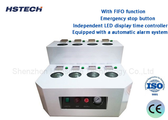 Independent LED Display Time Controller With FIFO Function New 8 Tank Solder Paste Warm Up Machine