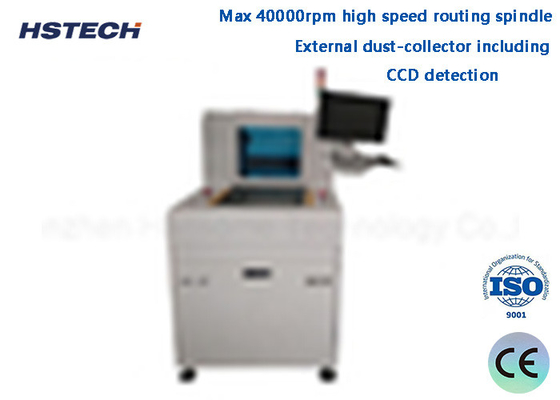 CCD Detection Windows Operation, Manual Location Or File Import Single Platform PCBA Router Machine