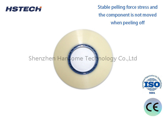 SMD Component Counter 9.3mm PET Cover Tape with Tensile Strength 20-110GF for IC/Capacitors/Transistors
