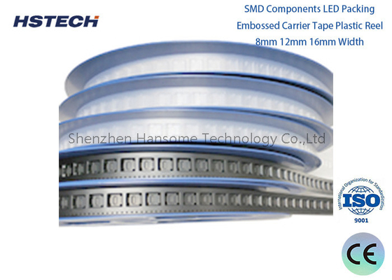 SMD Component Counter: Cold/Hot Sealing Embossed Carrier Tape for LED Packing