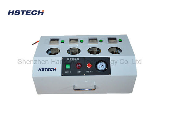 Automated 4 Tank Solder Paste Machine PLC Control Warm Up Time Checking