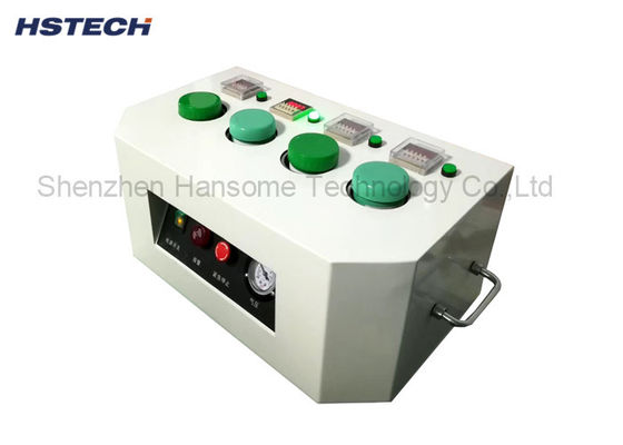 Air Supply White Color Solder Paste Machine 4 Working Tank AC 110V/AC220V 50/60Hz