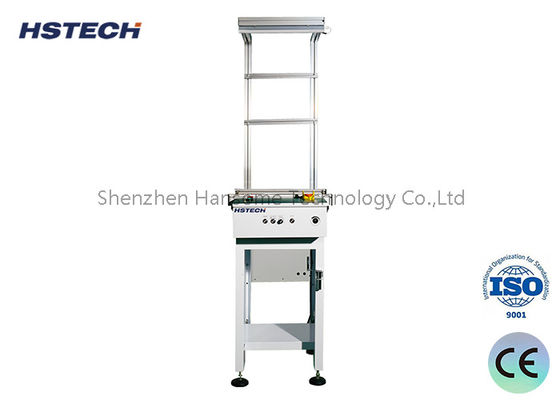 Good price Smooth Transportation Link Conveyor With Towerlight WithAnti Static Flat Belt online