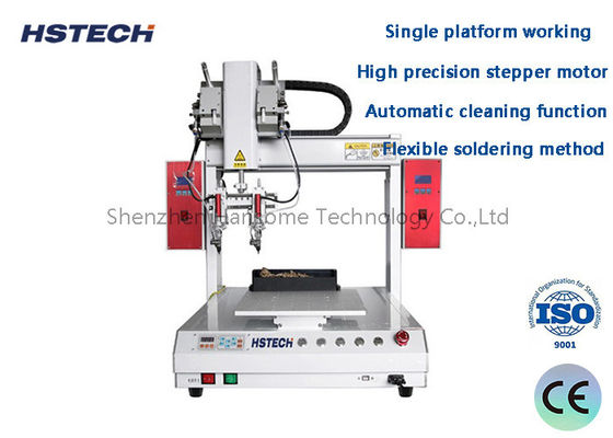 Good price Double Soldering Tip Single Platform Automatic Soldering Machine online
