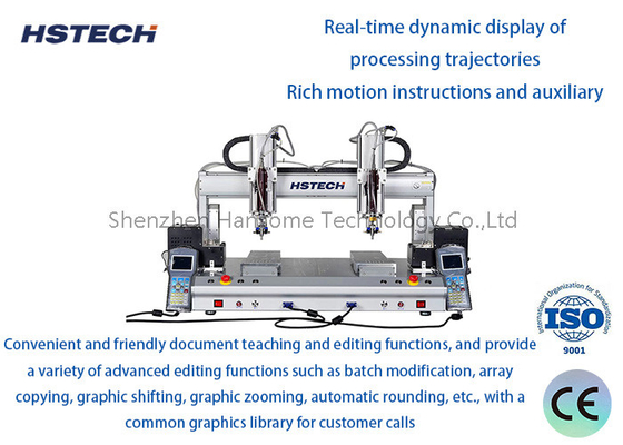 Touch Screen Control Dual Head Suction Screw Feeder Auto Screw Machine