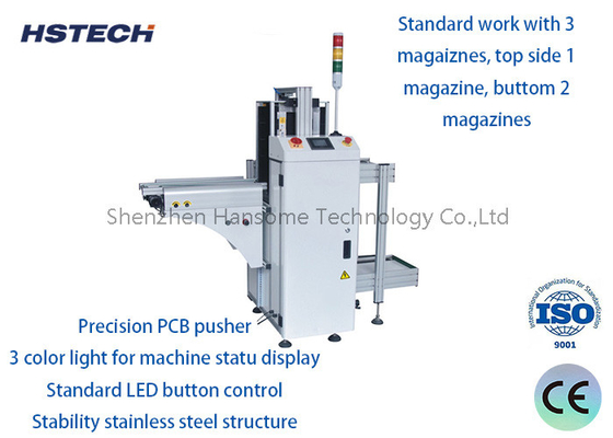 Good price 3 Color Light 250mm 330mm PCB Loader Magazine Loader Approx 6 Seconds For SMT Production Line online