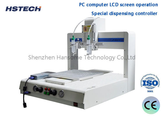 Good price PC Computer LCD Screen Operation Special Dispensing Controller 4 Axis Glue Dispensing Machine online