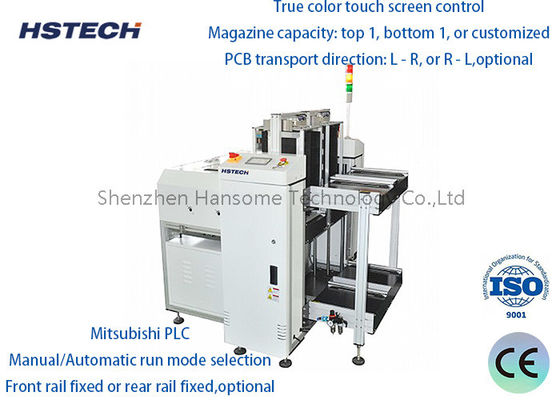 Good price Dual Rail PCB  Handling Equipment Light Display Board NG OK Unloader online
