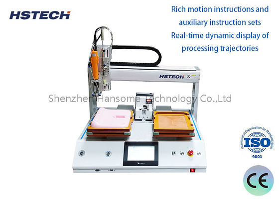 Good price Dual Table Soldering Machine with 2 Temp Controller Automatic Solder Robot online