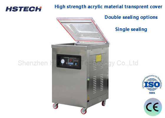 Good price 4-8 Times Per Min Big Chamber Vacuum Packing Machine with Double Sealing online