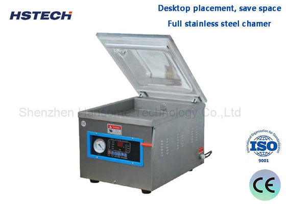 Good price Full Stainless Steel Chamer Desktop Placement Transprent Cover Vacuum Packing Machine online