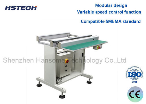 Good price Variable Speed Control Function Iron Square Tube Framwork Modular Design PCB Linking Conveyor online