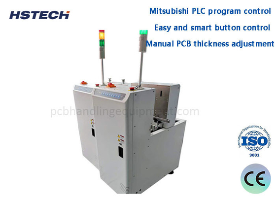 Good price Manual PCB Thickness Adjustment SMEMA Mitsubishi PLC PCB Board Loader online
