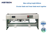 Light Curtain Induction PCB Depaneling Machine 600mm Cuttling Length CAB Blade Moving PCB Separator