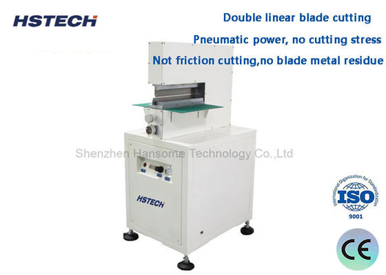 Good price Pneumatic Driven Blade Metal Low Cutting Force Stress V Cut PCB Depanelizer online