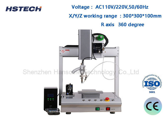 Good price Single Doubel Soldering Iron / Tip Rotation Available Desktop Soldering Machine online