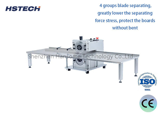 Good price High Speed PCB Depaneling Equipment with 400mm Length and Circular Blade online