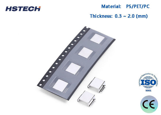Good price Hardware Parts Embossed Carrier Tape Package PS/PET/PC Custom Different Shape online