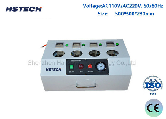 Automated 4 Tank Solder Paste Machine PLC Control Warm Up Time Checking Auto Solder Paste Warm Up Machine