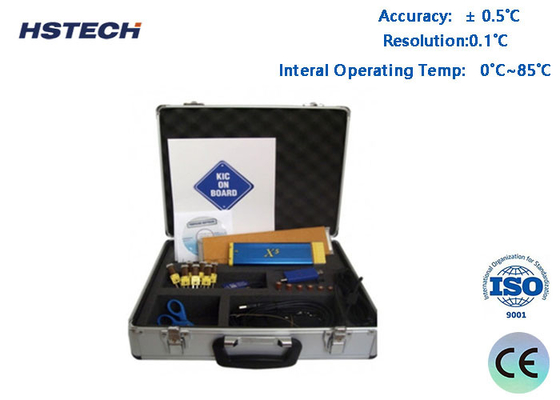 USB Cable Thermal Profiler 7 Channels Standard Type K Thermocouple KIC Thermal Profile