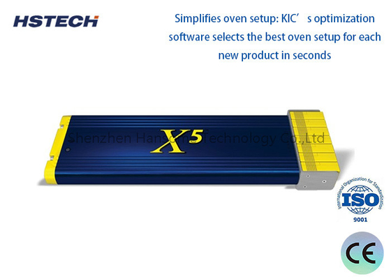 KIC X5: 9 Channels Standard Type K Thermocouple Thermal Profiler with USB Cable