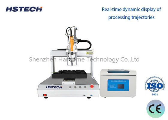 Good price 4 Axis Chain Moving Closed Loop Automatic Screw Bits Fastening Machine online