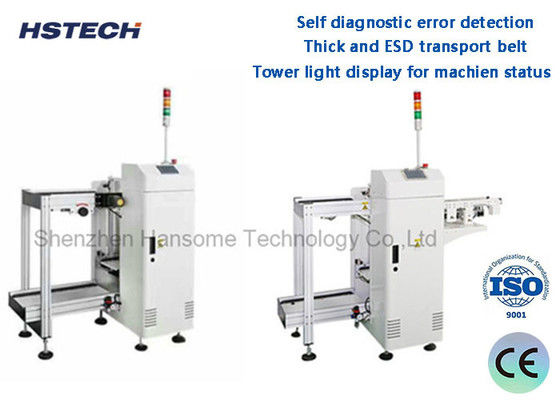 Good price Thick And ESD Transport Belt Self Diagnostic Error Detection PCB Loader Unloader online