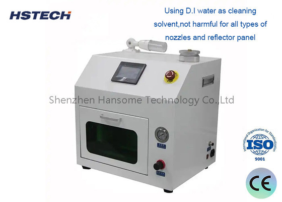 SMT Nozzle Cleaner with PLC Touch Screen and Green Color Cover