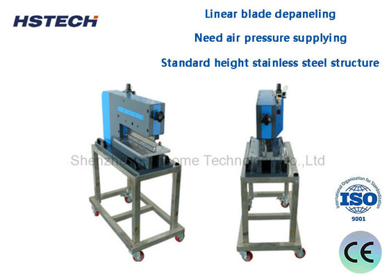 V Cut Ultra Low Stress Guillotine PCB Depaneling Machine