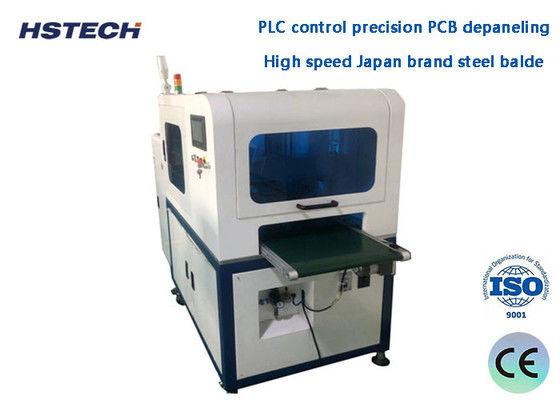 Good price High Speed Pcb Separator Machine Automatic Moving Blade Type Connect Full Automatic V-Cut Separating HS-F350 online
