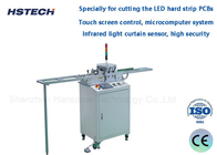 High Security PCB Depaneling Equipment Specially For LED Strip Light Separator With Touch Screen Control