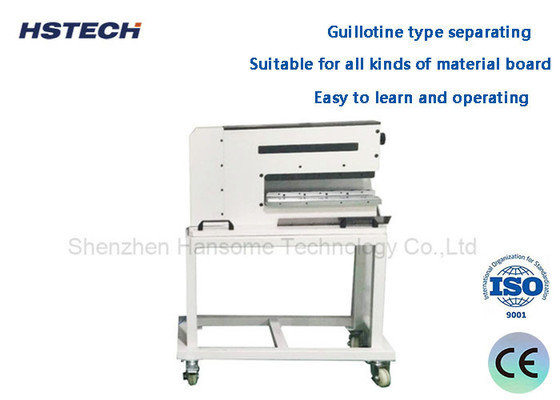 FR4 Aluminum Board PCB Depaneling Equipment Pneumatic Driven Linear Blade Separator HS-310L