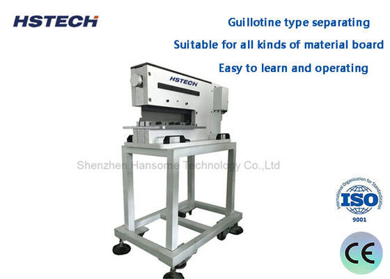 Good price High Power PCB Depaneling Equipment Linear Knife Type Pneumatic PCB Depaneling Machine HS-310 online