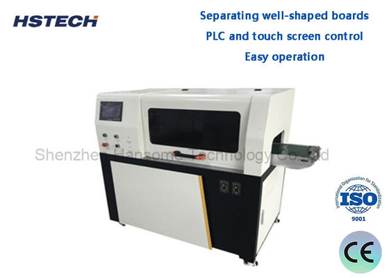 Good price Horizontal Vertical PCB Depaneling Router With Well Shaped Separation CAB Blade HS-F390 online