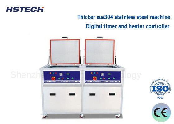 Good price AC380V 77L SUS Stainless Steel 3000W Heating Power Ultrasonic Cleaning Machine HS-2030H online
