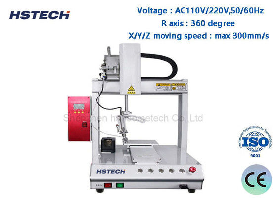 Good price AC 220V/110V Automatic Soldering Robot Teaching Pendant 220V Rotation Axis 50/60Hz HS-S331R online