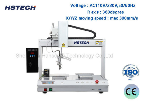 Good price 5 Axis Robotic Soldering Machine Double Y Platform Rotation Temperature Control HS-5331R online