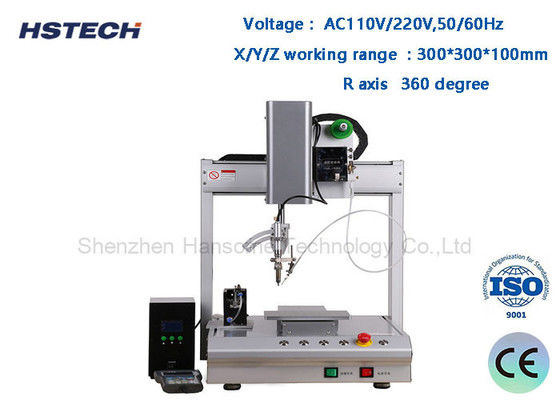 Good price Single Doubel Soldering Iron / Tip Rotation Available Desktop Soldering Machine HS-S331R online