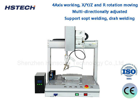 Good price Tabletop Model High Precision Stepper Motor Soldering Robot For Navigation PCB HS-S331R online