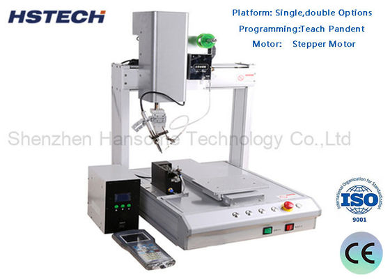 Good price Multiple Axis Robotic Soldering Machine360 Degree Rotation Control Board Driven HS-S331R online