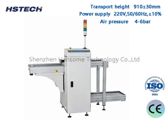 Good price SMEMA Signal Max 530*460mm 90 Degree Compact PCB Unloader Equipment HS-LD330 online