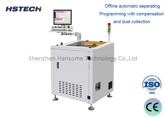 Single Platform 60000RPM PC Programming PCB Depaneling Separator Machine