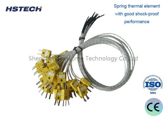 Good price Thermocouple with Connector TD Plugs SR Type Ceramic Plastic for 0-1800°C Use Temperature online