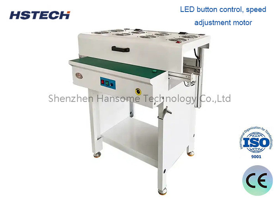 Good price Aluminum Alloy Rail Stainless Steel Manual Hand Crank ESD Belt PCB Handling Equipment online