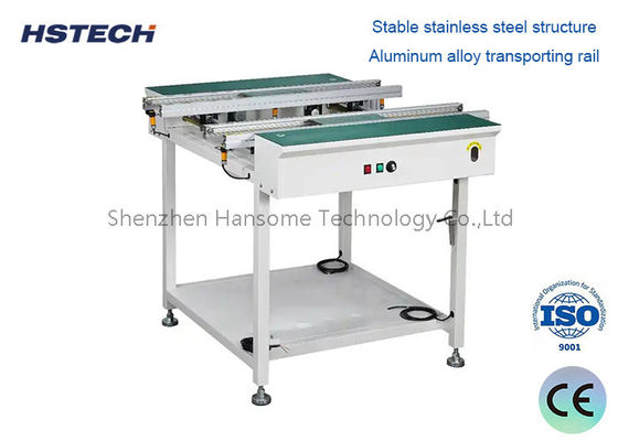 Good price Manual Hand Crank Width Adjustable Stainless Steel PCB Transporting Conveyor online
